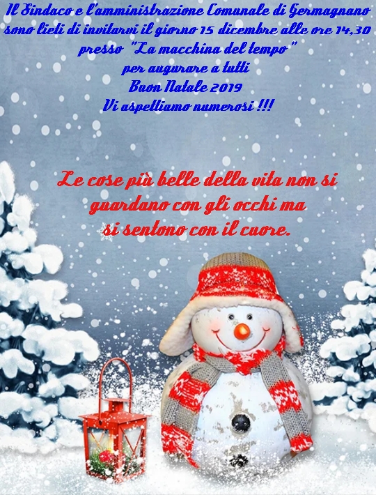 Dicembre Natale.Festa Di Natale Comune Di Germagnano