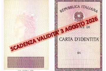Nuove disposizioni sulla carta d&#39;identit&#224;